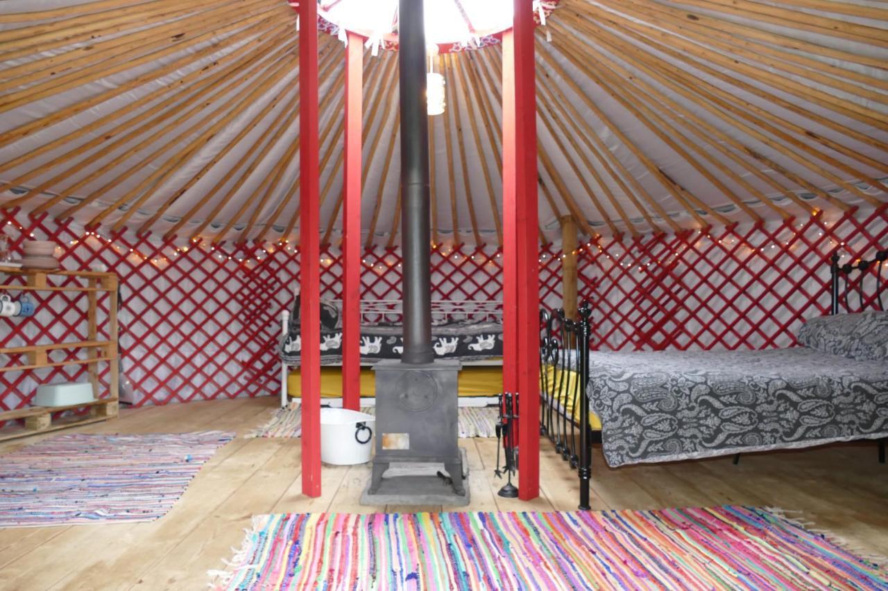 מלון הלסטון Alder Yurt Wych Elm Glamping מראה חיצוני תמונה